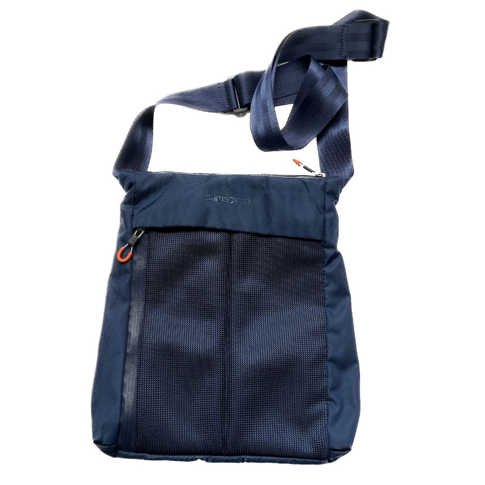 Samsonite Crossbody Bag By Your Side Blue Travel Unisex 10.5" x 12 x 1" Pockets
